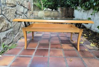 Mesa elevable cristal 