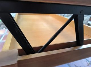 Mesa elevable cristal 