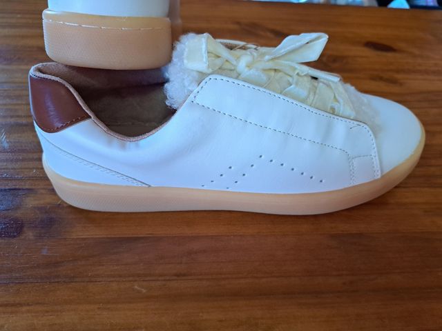 Deportivas Stradivarius blancas - Talla 40