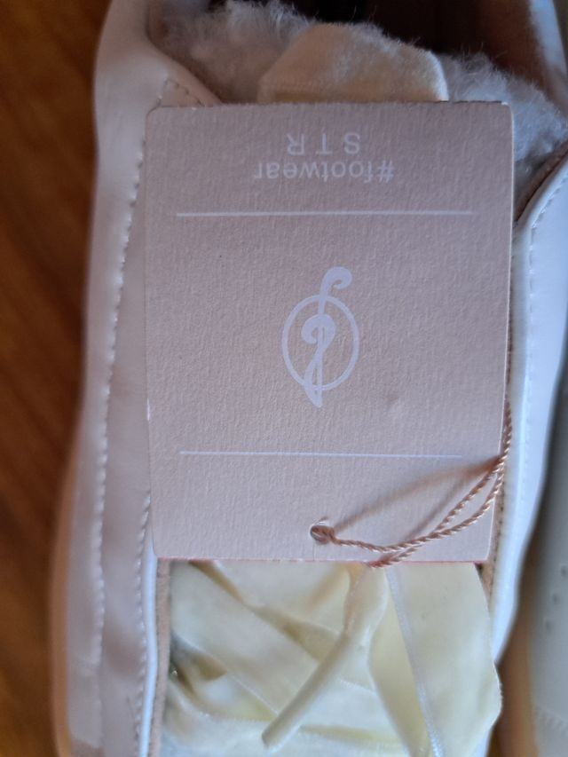 Deportivas Stradivarius blancas - Talla 40