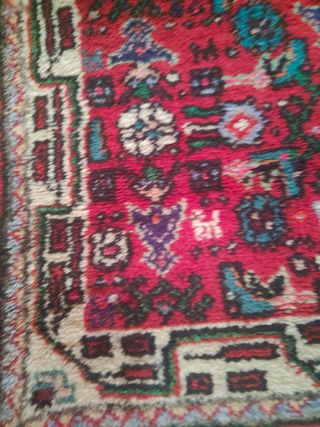 Tappeti persiani vintage rosso