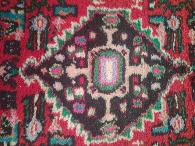 Tappeti persiani vintage rosso