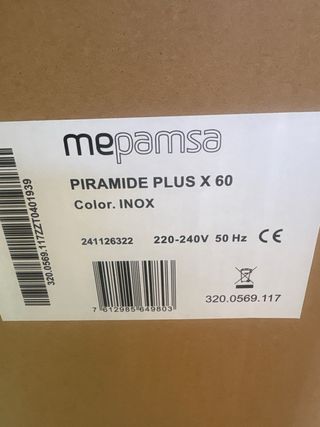 Campana Mepamsa Piramide Plus X 60