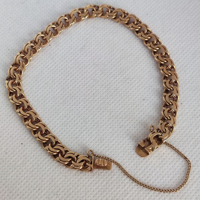 Pulsera oro 18k - Húngara