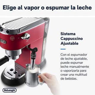 Cafetera Delonghi EC685.R roja 15bar