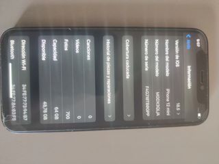 iPhone 12 mini 64GB - Negro