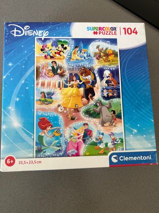 Puzzle Disney 104 piezas Supercolor
