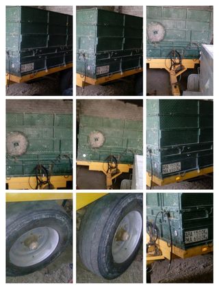 Remolque Bellota 5000kg - usado