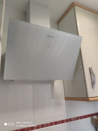 Campana extractora Mepamsa blanca