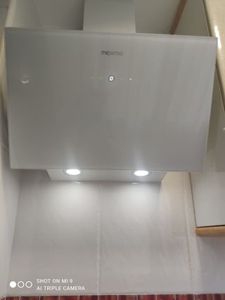 Campana extractora Mepamsa blanca