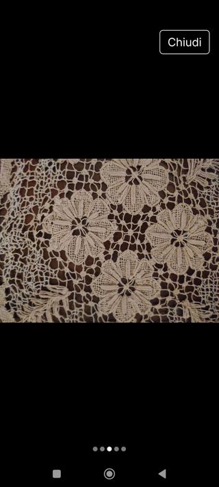 Centrini vintage beige (2pz)