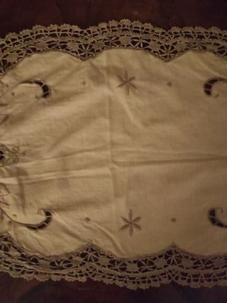 Centrini vintage beige (2pz)