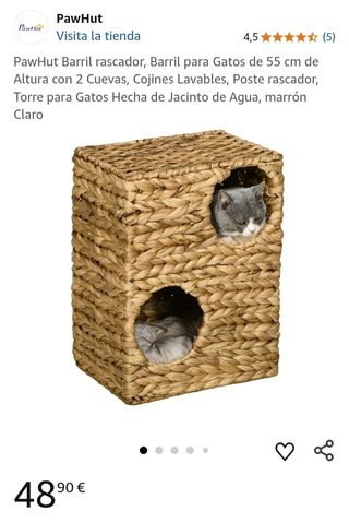 Rascador PawHut para gatos - 55cm