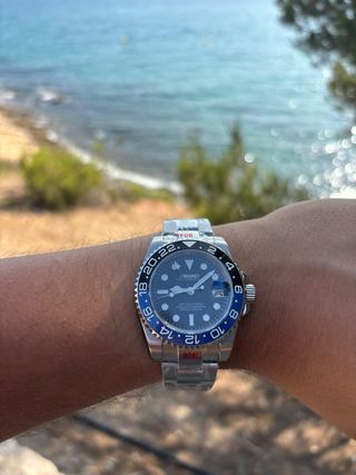 Seiko GMT Batman 40mm - Reloj