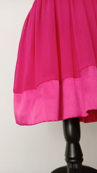 Vestido rosa  fucsia fiesta talla S