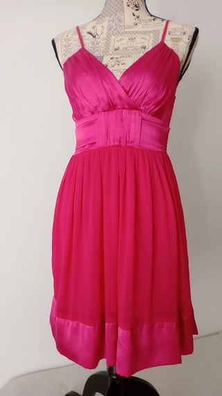 Vestido rosa  fucsia fiesta talla S