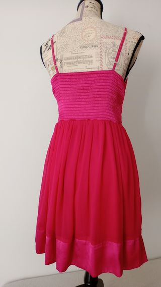 Vestido rosa  fucsia fiesta talla S