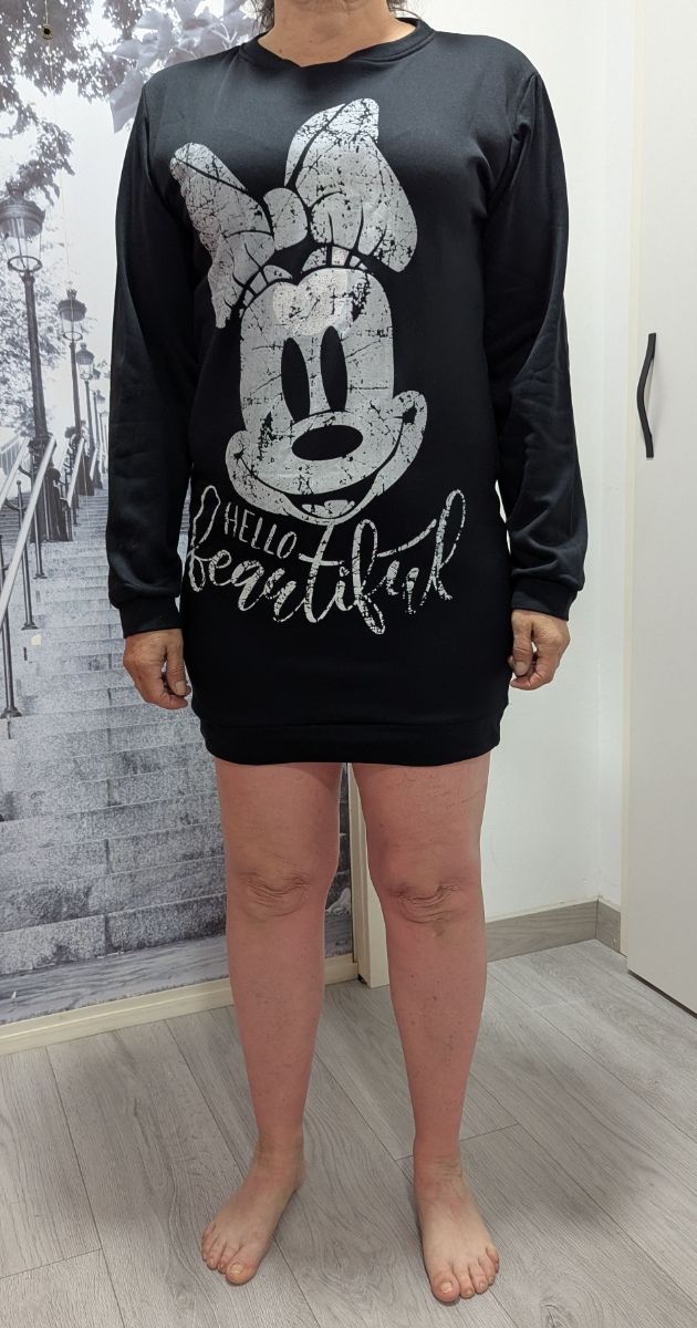 Vestido Minnie Mouse - Negro