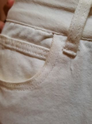 Pantaloni bianchi Shein larghi