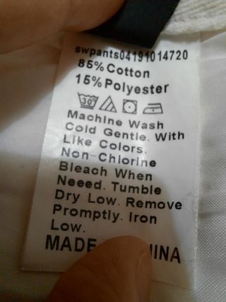 Pantaloni bianchi Shein larghi