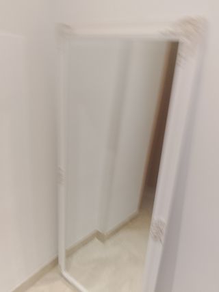 Espejo grande blanco estilo vintage