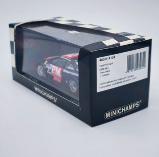OPEL ASTRA V8 COUPÉ DTM 2001 1/43 MINICHAMPS 