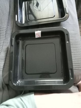 2 Bandejas para Horno - 26,5x26,5x4cm