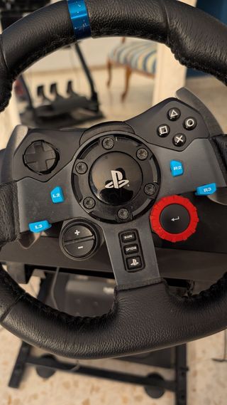 Logitech G29 + Pedales PS4+PS5+cambio de velocidad