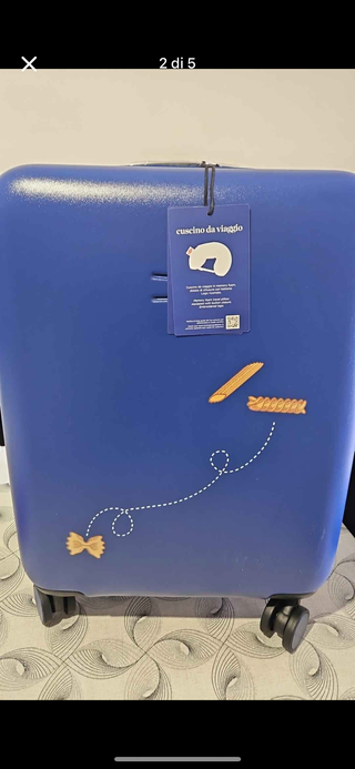 Trolley Barilla - Valigia blu