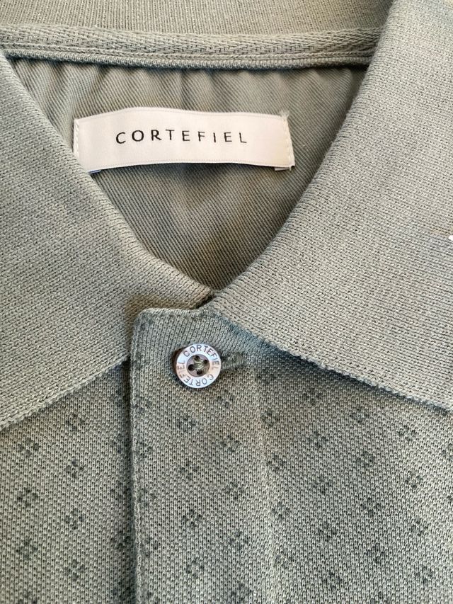 Polo Cortefiel verde L