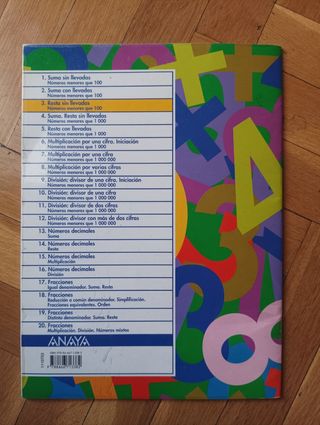 Cuadernillo Calculo y Problemas 3 Anaya