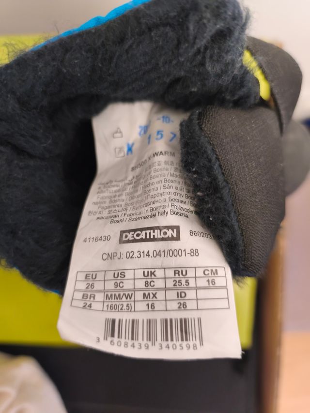 Botas Nieve Niño Decathlon Talla 26