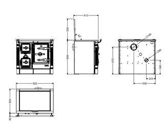 Fogao Hergom L07/90 CC SE - 517140