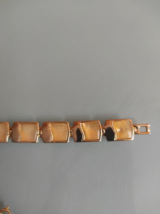Joyas Monet | Collar y Pulsera De nacar
