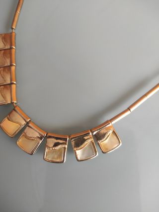 Joyas Monet | Collar y Pulsera De nacar