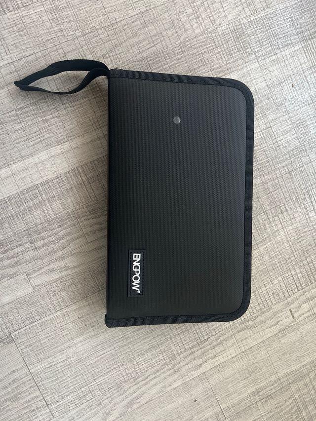 Portadocumentos ignífugo ENGPOW - Negro