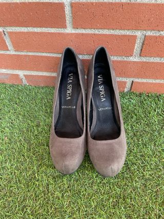 Tacones VERA SPIGA Marrones