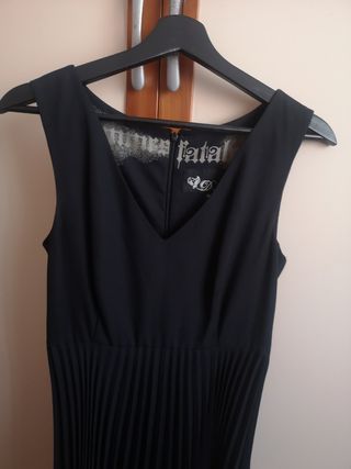 Vestido negro Dress Fatal