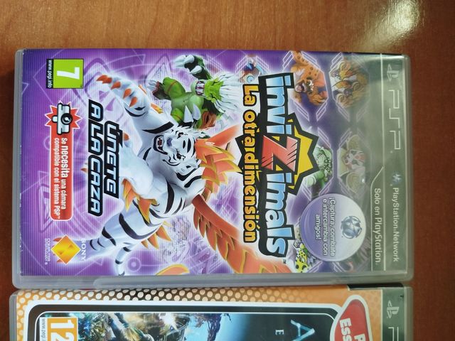 Pack 4 juegos PSP: God of War, Invizimals, Avatar