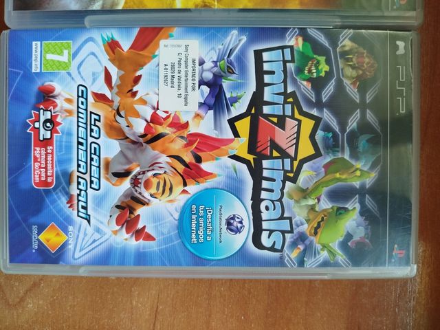 Pack 4 juegos PSP: God of War, Invizimals, Avatar