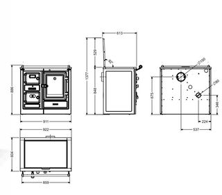 Fogao HERGOM SAJA 7/90 CC SE 917504