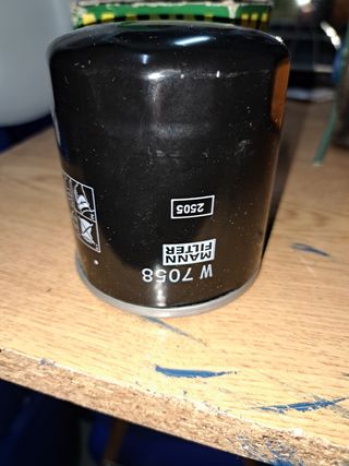 Filtro de aceite Mann W7058