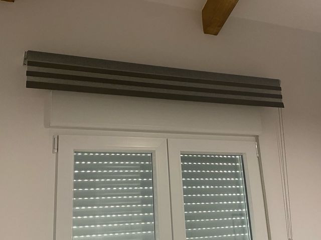 Estor enrollable gris 150 x  250