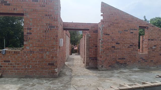 Construcción de obra vista