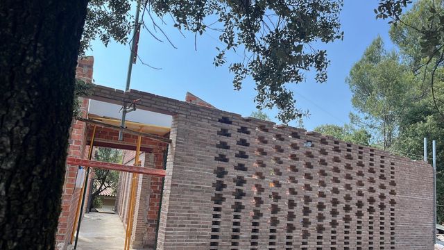 Construcción de obra vista