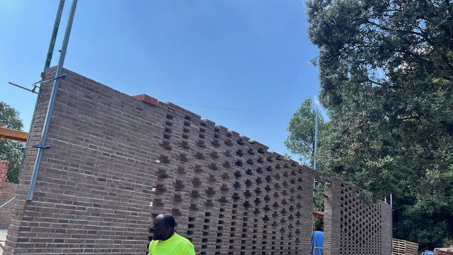 Construcción de obra vista