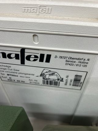 Sierra circular Mafell MT 55cc