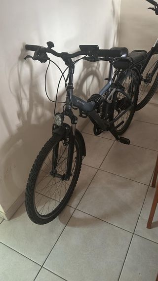 Bicicleta eléctrica plegable decathlon original 