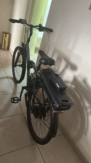 Bicicleta eléctrica plegable decathlon original 