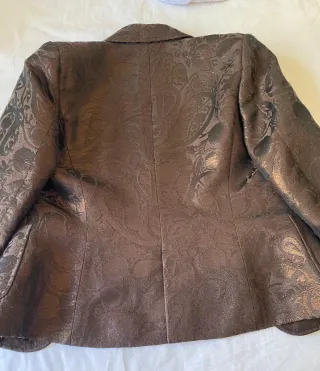 Blazer Carolina Herrera L - Marrón Dorado